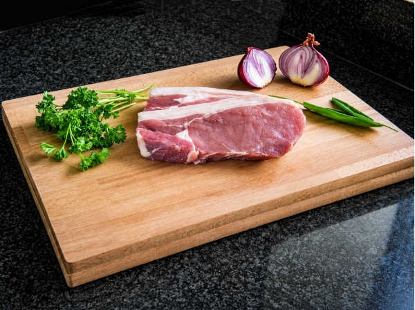 Bacon chop from Primrose Herd online shop and farm butchery